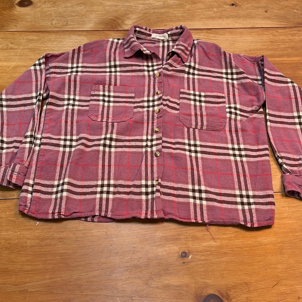 3 for $30 LA Hearts Flannel Shirt